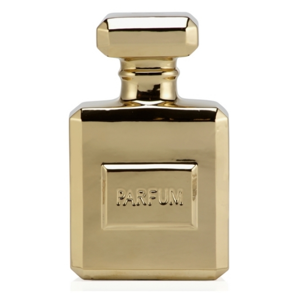 Gold Parfum Coin Bank